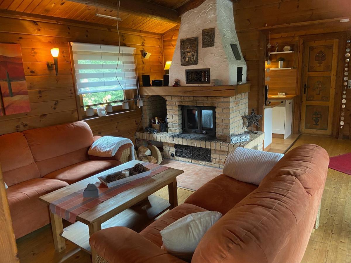 Blockhaus Ferienzauber Villa Bromskirchen Dış mekan fotoğraf