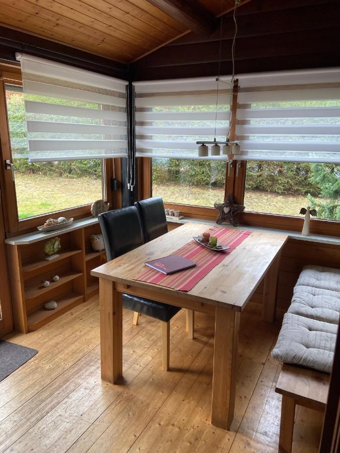 Blockhaus Ferienzauber Villa Bromskirchen Dış mekan fotoğraf