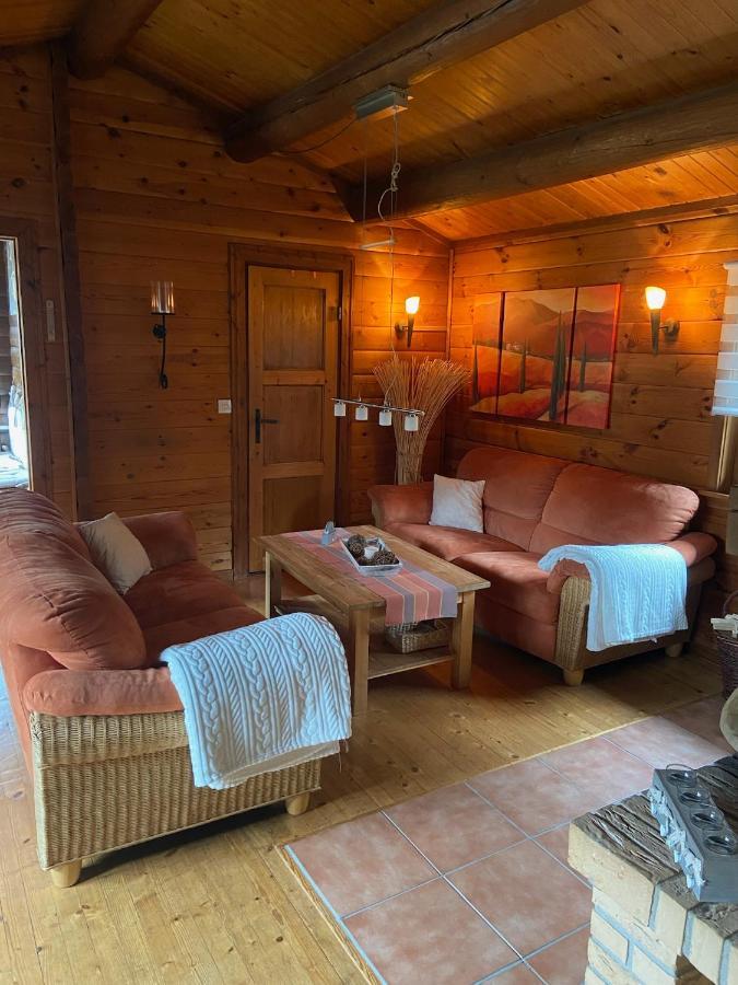 Blockhaus Ferienzauber Villa Bromskirchen Dış mekan fotoğraf