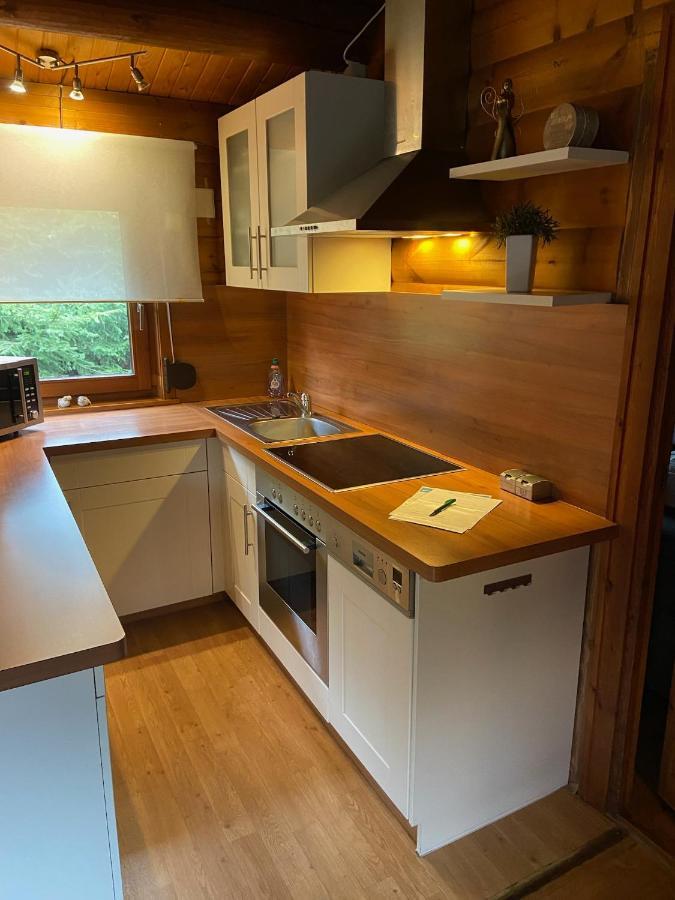 Blockhaus Ferienzauber Villa Bromskirchen Dış mekan fotoğraf