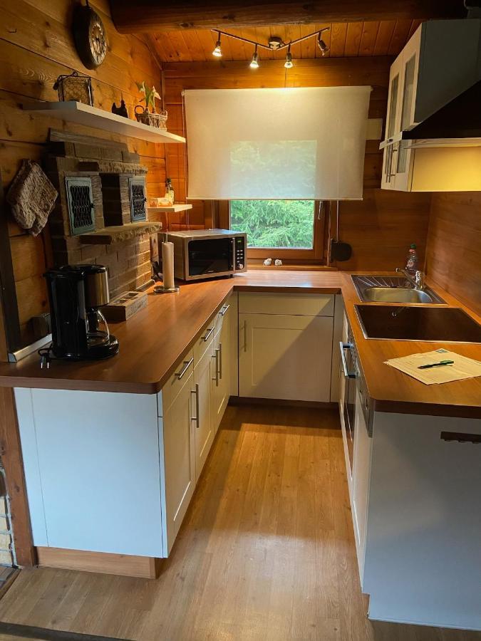 Blockhaus Ferienzauber Villa Bromskirchen Dış mekan fotoğraf