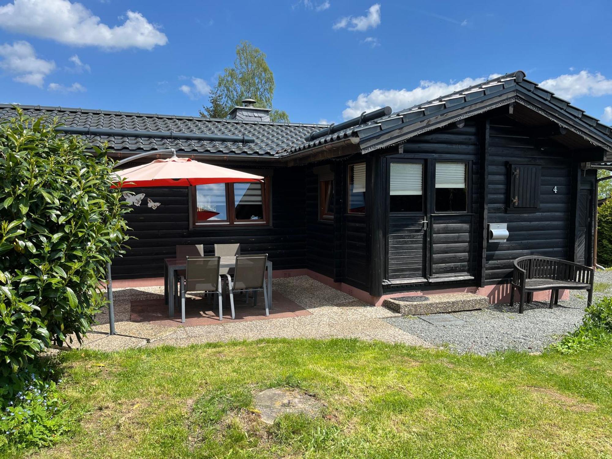 Blockhaus Ferienzauber Villa Bromskirchen Dış mekan fotoğraf