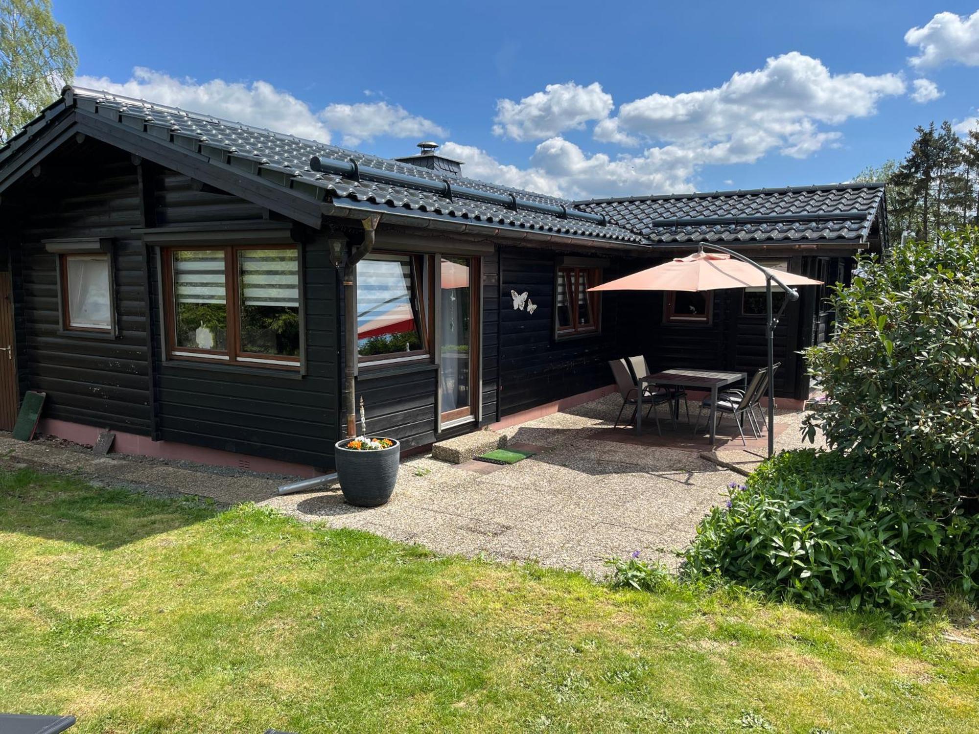 Blockhaus Ferienzauber Villa Bromskirchen Dış mekan fotoğraf