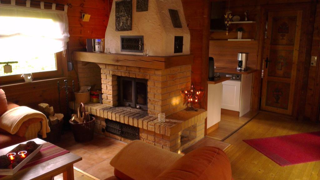 Blockhaus Ferienzauber Villa Bromskirchen Dış mekan fotoğraf
